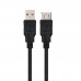 Cabo Ewent EC1067 USB-A 3m - Extensão, USB 2.0, Preto Cabo Ewent EC1067 USB-A 3m - Extensão, USB 2.0, Preto