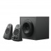 Colunas Logitech Z625 2.1 - 200W, Universal, Preto, 3.5mm