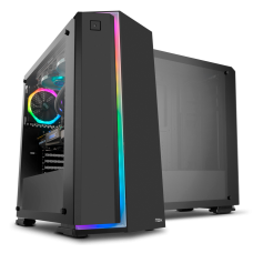 Caixa NOX Infinity Neon - ATX, Vidro Temperado, ARGB, 120mm Ventoinha