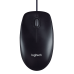 Rato Logitech M90, Escritório, Ambidestro, USB, 1000 DPI e Preto