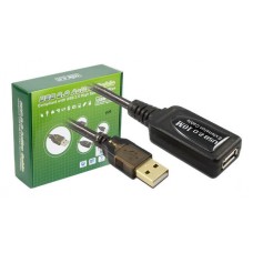 Cabo Extensão USB OEM GR2010 10m Activo M/F - 480Mbps