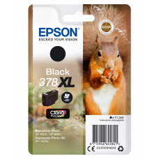 Tinteiro Epson 378 Preto XL - 11.2ml, 500 Páginas
