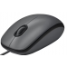 Rato Logitech M90, Escritório, Ambidestro, USB, 1000 DPI e Preto
