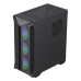 Caixa Gamemax Brufen COC ATX, Preto, 5 Ventoinhas ARGB, USB 3.0