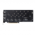 Placa Adaptadora Asus 90MC08A0-M0EAY0 Hyper M.2 x16 Gen 4, PCIe 4.0, M.2, 256 Gbit/s, Refrigeração Ativa Placa Adaptadora Asus 90MC08A0-M0EAY0 Hyper M.2 x16 Gen 4, PCIe 4.0, M.2, 256 Gbit/s, Refrigeração Ativa
