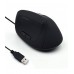 Rato EWENT EW3157 Ergonómico c/ Fio 1800 DPI USB, Design Ergonómico e Preto