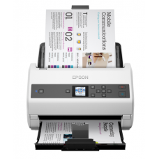 Scanner Epson WorkForce DS-870: Alimentação por Folhas, 600x600 DPI, Digitalização Duplex, A4