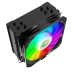 Cooler CPU Gamemax Sigma 540 ARGB, 200W TDP, 4 Heatpipes, aRGB