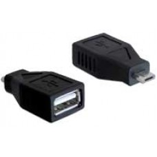 Adaptador OEM USB A Fêmea -> Micro-B Macho - Conversão e Conectividade