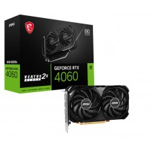 Placa Gráfica MSI RTX 4060 VENTUS 2X BLACK OC 8GB GDDR6, PCIe 4.0, 3xDP, HDMI