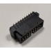 Componentes OEM Conector Box Header USB 3.0 90º: USB 3.0, 19 pinos, 90º, PCB