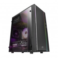 Caixa Gaming Mars Gaming MCM RGB Micro ATX, Janela Lateral, Iluminação RGB
