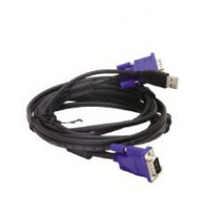 Cabo KVM D-Link DKVM-CU: VGA, USB, 1,8m, Preto