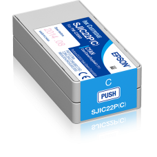 Tinteiro Epson TM-C3500 Ciano Original: Cor Ciano, Impressão de Qualidade, 1 unidade