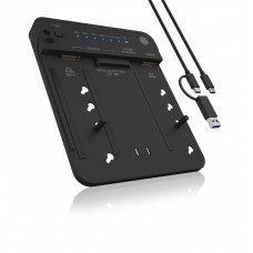 Docking Station IcyBox IB-2913MCL-C31: Clonagem e USB-C 10Gbps