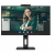 Monitor AOC 24P3CW 23.8p Full HD IPS, 75Hz, USB-C, Webcam