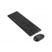 Teclado + Rato ASUS CW100 Wireless QWERTY PT Preto