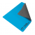 Tapete de Rato Trust 22382 Gaming, Preto/Azul/Cinzento, Antiderrapante, 250x210mm