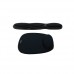 Tapete Kensington 62384: Preto, Espuma, Descanso de Pulso, 210x250mm