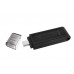 Pen USB Kingston DataTraveler 70 32GB USB-C, USB 3.2, Tampa, Preto