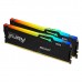 Memória Kingston FURY Beast RGB 32GB DDR5 6000MHz - Iluminação RGB