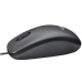 Rato Logitech M90, Escritório, Ambidestro, USB, 1000 DPI e Preto