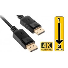 Cabo DisplayPort OEM LB3331 1.8m 4K M/M - Conexão Segura e Imagem Clara