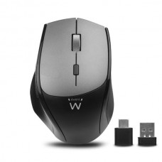 Rato Ewent EW3245 Wireless - 2400DPI, USB-A/USB-C, Botões Silenciosos, Dual Link