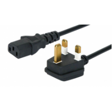 Cabo de Alimentação Akasa AK5005 - 1.2m, UK Plug