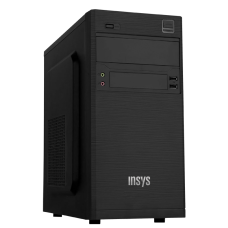 Desktop INSYS PowerNet Intel Celeron N3050, 4GB RAM, SSD 32GB, HDD 1TB e Monitor