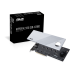 Placa Adaptadora Asus 90MC08A0-M0EAY0 Hyper M.2 x16 Gen 4, PCIe 4.0, M.2, 256 Gbit/s, Refrigeração Ativa Placa Adaptadora Asus 90MC08A0-M0EAY0 Hyper M.2 x16 Gen 4, PCIe 4.0, M.2, 256 Gbit/s, Refrigeração Ativa