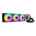 Arctic Liquid Freezer III 360 A-RGB Preto: Refrigerador Líquido 360mm, Iluminação RGB, FDB