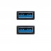 Cabo USB NanoCable 10.01.1003-BK 3m, USB A, USB 3.2 Gen 1, Preto Cabo USB NanoCable 10.01.1003-BK 3m, USB A, USB 3.2 Gen 1, Preto