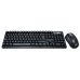 Kit Teclado e Rato Wireless INSYS MT6-4700 Preto - Sem Fios