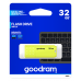 Pen GoodRam UME2 32GB USB 2.0 Amarela - Leitura 20MB/s Pen GoodRam UME2 32GB USB 2.0 Amarela - Leitura 20MB/s