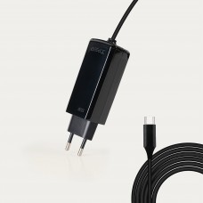 Carregador USB-C TooQ PD 65W TOOQ TQLC-USBCGAN65PD-C