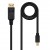 Cabo NanoCable DisplayPort Mini DP para DisplayPort, 2m, Preto, 3840x2400, 21,6 Gbps, 3D