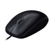 Rato Logitech M90, Escritório, Ambidestro, USB, 1000 DPI e Preto