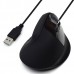 Rato EWENT EW3157 Ergonómico c/ Fio 1800 DPI USB, Design Ergonómico e Preto