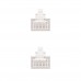 Cabo de Rede NANOCABLE Cat.6 5m Cinzento U/UTP - Conectores RJ45 e AWG24