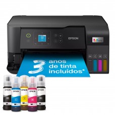 Impressora Epson EcoTank ET-2840 Multifunções, Jato de Tinta, Wi-Fi, Impressão Duplex e A4