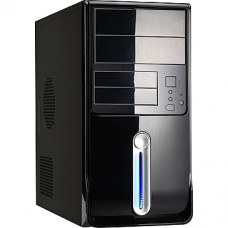 Caixa Micro ATX LinkWorld 727-04U/80+ Bronze, 300W, USB 2.0 e Painel Frontal