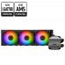 Water Cooler CPU MSI MAG CoreLiquid M360, 360mm, ARGB, LGA/AMD