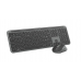 Conjunto Teclado e Rato Logitech Signature Slim MK950 ES, Sem Fios, Bluetooth, 4000 DPI