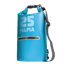 Mala Impermeável Trust Palma 25L Azul: PVC, Fivela de Clique, 25x25x60cm, Resistente a Pó