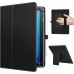 Capa Universal Tablet OEM - 9.6p-11p, Couro PU, Preto, Proteção