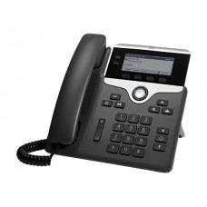 Telefone VoIP Cisco Unified Phone 7821: 2 Linhas, SIP, SRTP, LCD