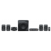 Sistema de Colunas Logitech Z906 5.1 Surround Sound THX 500W RMS