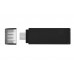 Pen USB Kingston DataTraveler 70 32GB USB-C, USB 3.2, Tampa, Preto
