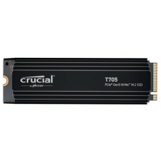 SSD Crucial T705 2TB PCIe Gen5 NVMe M.2 c/ heatsink - Velocidade Extrema para Jogos e Aplicações